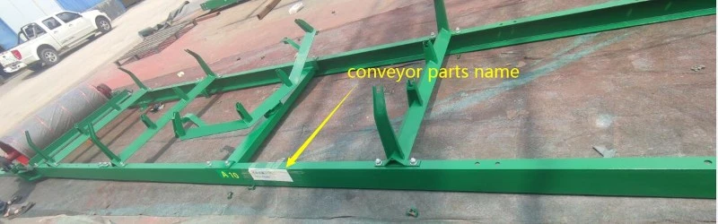 belt conveyor frame belt conveyor frame